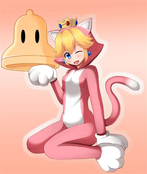 Cat[girl]urday Cat Peach And Bowsette S Fury