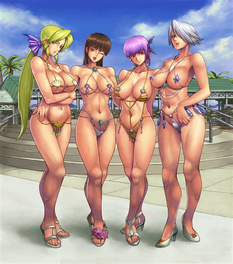 micro and sling bikini collection hentai image