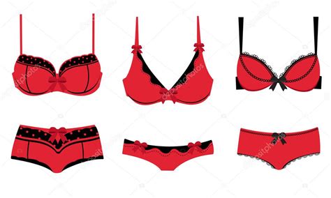 sexy lingerie set — stock vector © japanez 19425421