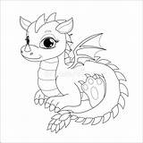 Dragon Px sketch template