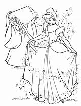 Cinderella Coloring Pages Kids Beautiful Disney sketch template