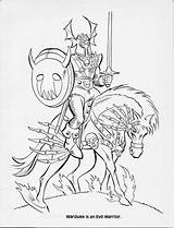 Dragons Dungeons Battlegrip Spotted Excelent Warduke sketch template
