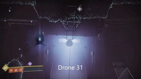 destiny  heist battleground moon security drones gameplay walkthrough youtube