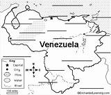 Venezuela Map Label Enchantedlearning Brazil South America Mountains River Ciudad Southamerica Printout Colombia Caribbean sketch template