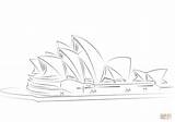 Sydney Opera Coloring House Pages Supercoloring sketch template