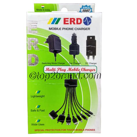 erd multi plug    mobile charger  top brand store