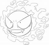 Gastly Pokemon Coloring Pages Gerbil Lilly Printable Lineart Template Deviantart Categories Haunter sketch template