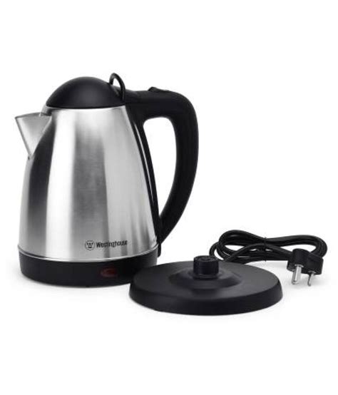 westinghouse  liter  watt stainless steel electric kettle price  india buy