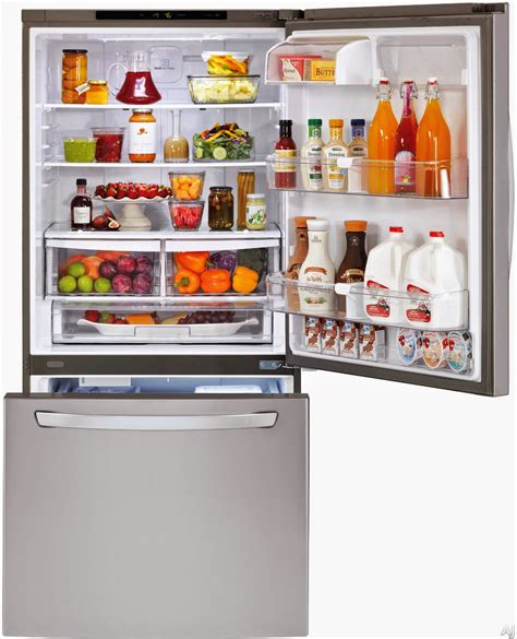 lg bottom freezer refrigerators