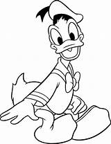Coloring Pages Donald Duck Visit Kids sketch template