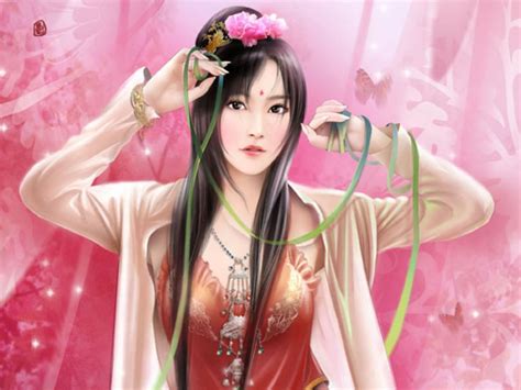 Chinese Girls Wallpaper 6992903