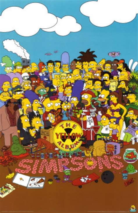 The Simpsons Beatles Los Simpson Los Simpsons Carteles