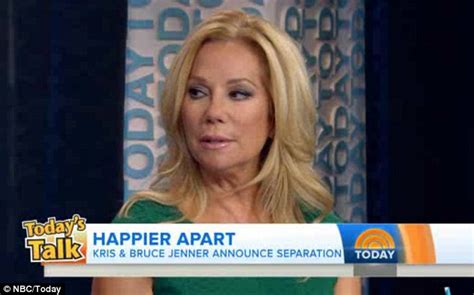 kathie lee ford weighs in on kris and bruce jenner s split daily mail online