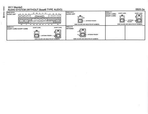 mazda car radio stereo audio wiring diagram autoradio connector wire installation schematic