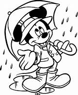 Coloring Cartoon Pages Print Kids Colouring Printable Cartoons Color Sheets Sheet Book Printables Cool Mickey Mouse Minnie Rain Disney Para sketch template