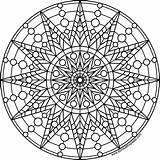 Mandala Coloring Sun Pages Print Printable Color Adult Mandalas Adults Star Drawing Circle Paste Eat Don Colouring Printing Coolest Book sketch template