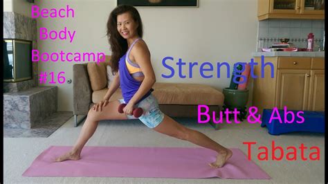 mega fat burner w strength tabata butt and abs workout