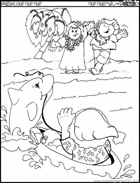 hawaii printable coloring pages coloring home