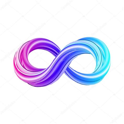 fotos del infinito  simbolo de infinito icono de infinito colorido vector de stock