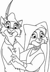 Robin Coloring Hood Pages Marian Disney Lady Outline Color Drawing Choose Board Getdrawings Place sketch template