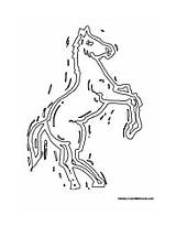 Stallion Coloring Pages Colormegood Animals sketch template