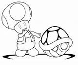 Toad Coloring Pages Mario Luigi Lineart Yoshi Cliparts Deviantart Library Clipart Popular Getdrawings sketch template