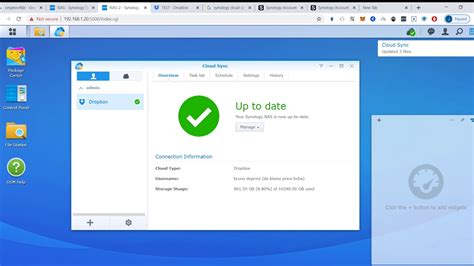 dropbox synology cloudsync  working youtube