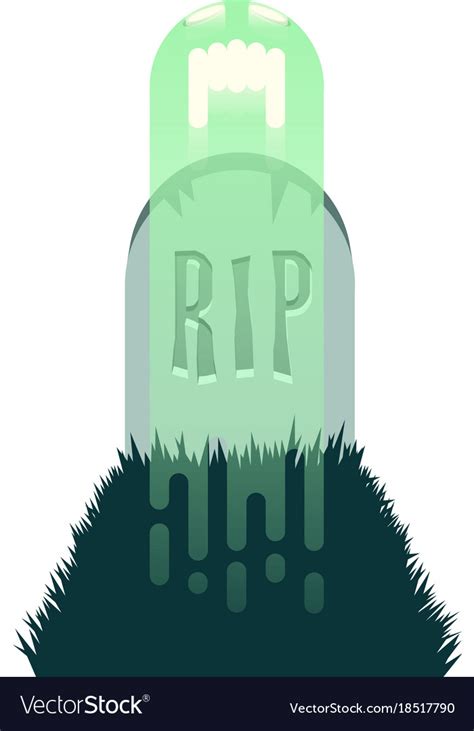haunted grave  royalty  vector image vectorstock