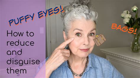 how to hide puffy eyes without makeup tutorial pics