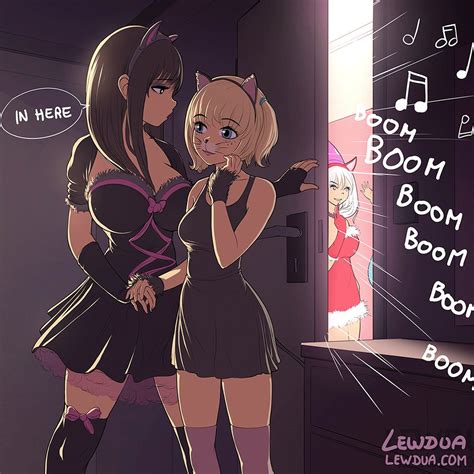 lewdua ♡ on twitter new futa story kitties can t wait with nessie and alison 💕😍 please enjoy