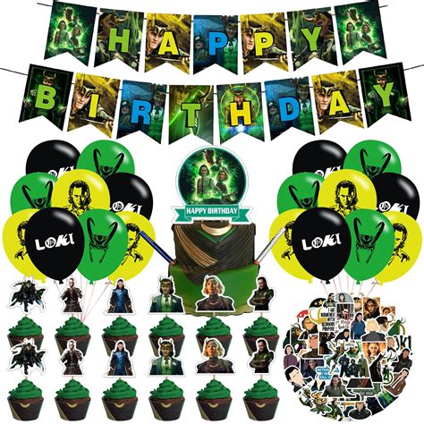 Buy The Loki Party Decorations The Loki Party Supplies Included