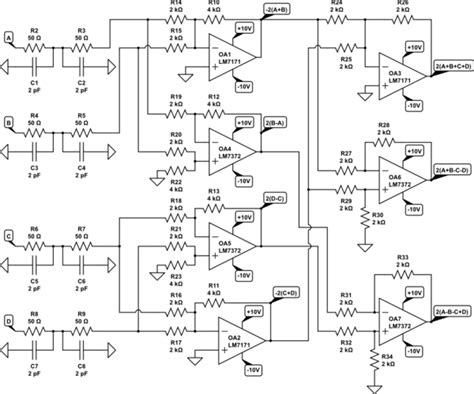 operational amplifier preventing op amp outputs  affecting   electrical