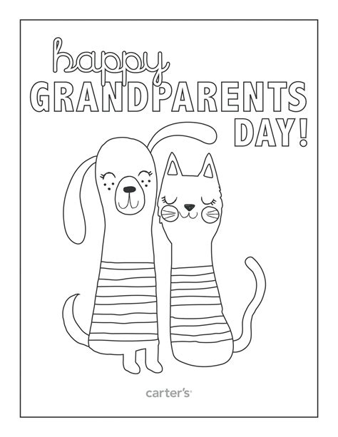 grandparents day coloring pages  coloring pages  kids
