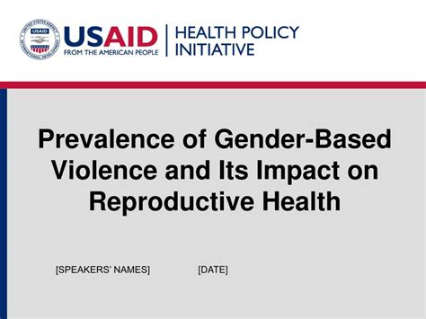 ppt prevalence of gender based violence and its impact