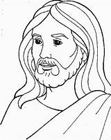 Coloring Pages Jesus Kids sketch template