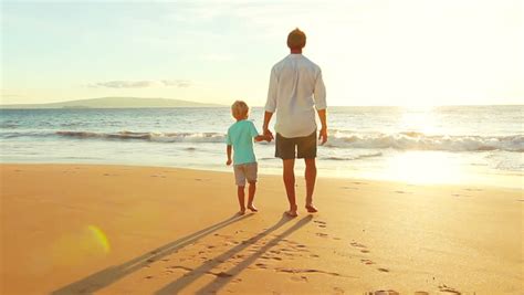 Father And Son Bonding Together Stock Footage Video 100