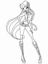 Winx Coloring Stella Pages Club Season Disco Info Layla Printable Print Sheets Book Girls Drawing Recommended Color Leila sketch template