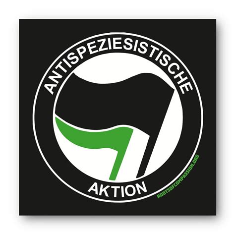 Antispeciesist Action Sticker