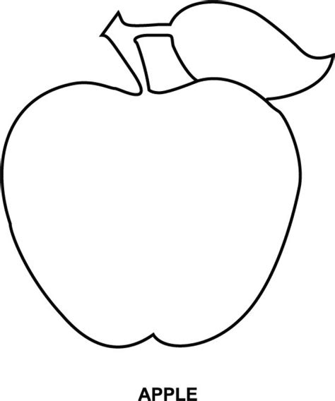 apple coloring pages  print vqom