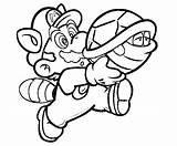 Coloring Pages Wii Getcolorings Super Mario sketch template