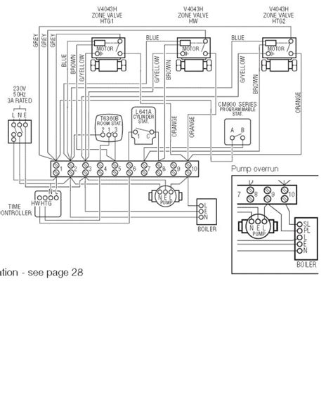 central heating wiring plan diynot forums