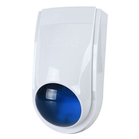 ls  outdoor security siren strobe alarm audible  visual alarm  ebay
