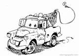 Mater Tow sketch template