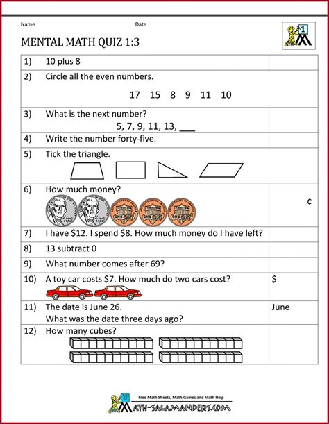 math worksheet class  worksheet resume examples