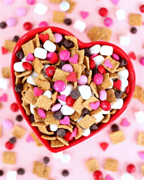 Valentine S S Mores Snack Mix A Delicious Valentine S Day Sweet Treat