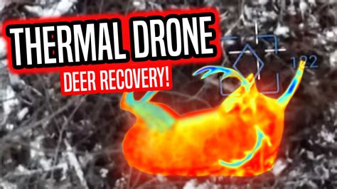 drone deer recovery   game changer bowhuntingcom