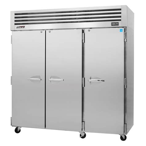 turbo air pro    section reach  freezer  solid doors