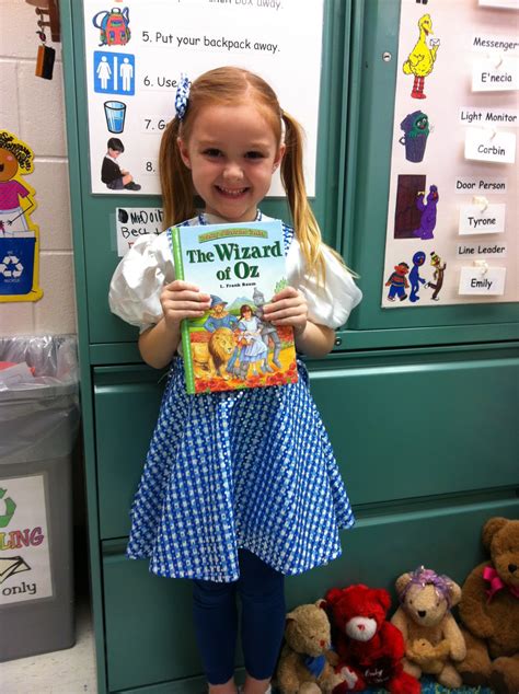 doirons kindergarten class literacy week  book character