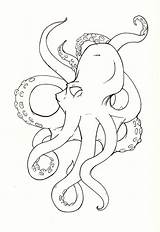 Octopus Coloring Pages Printable Kids Animalplace sketch template