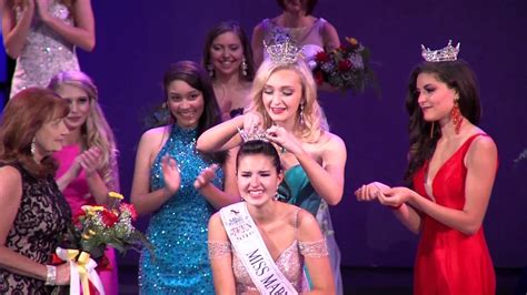 miss maryland s outstanding teen 2016 crowning moment